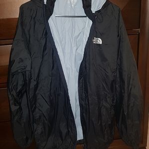 The North Face rain/wind jacket black 2XL